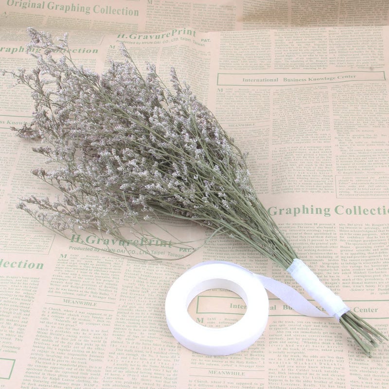 JFFX 4 Rolls Floral Tape 1/2" Wide 30 Yards Floral Tapes for Bouquet Stem Wrap and Flowers Making Craft Projects and Wedding (White) - Image 4